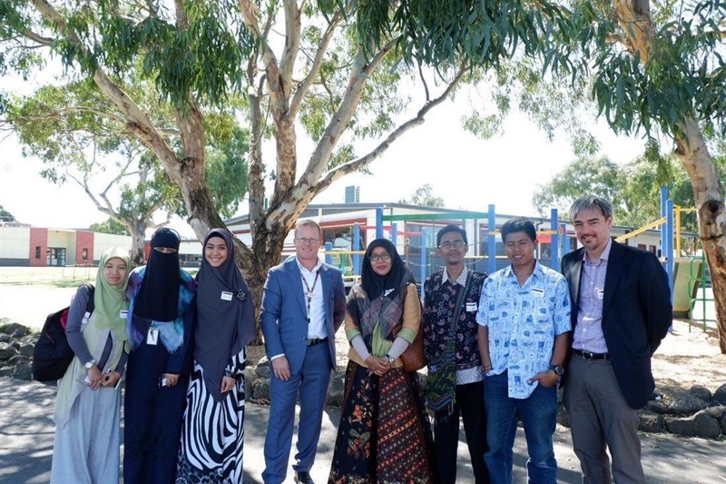 Indonesian Leaders Visit the College