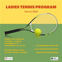 Ladies Tennis Tuesdays Program