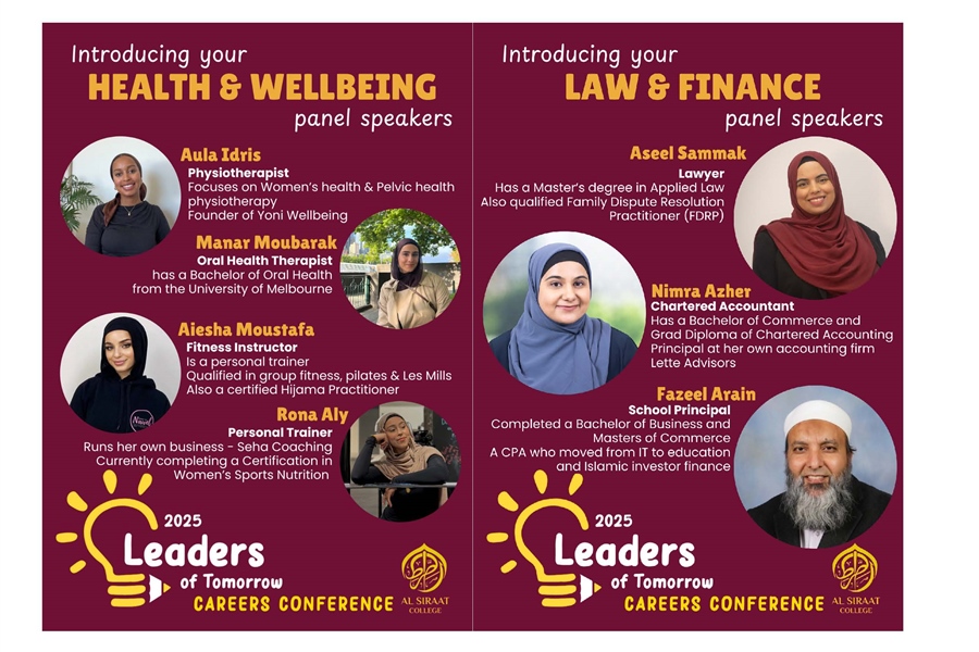 13 Sept: “Leaders of Tomorrow” Spotlight: Health, Law & Beyond