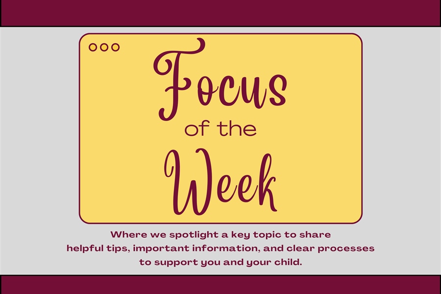 Focus of the Week: Helpful Links