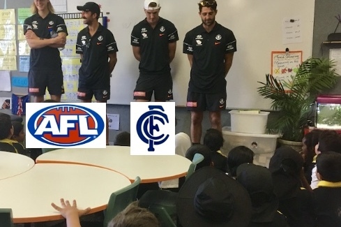 AFL Players Visit