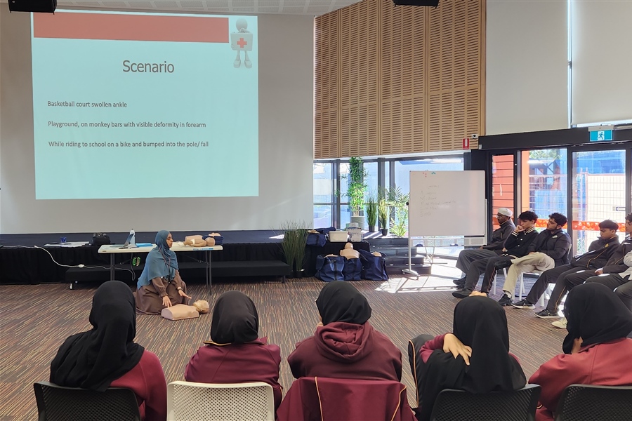 First Aid & CPR Training for VET Students