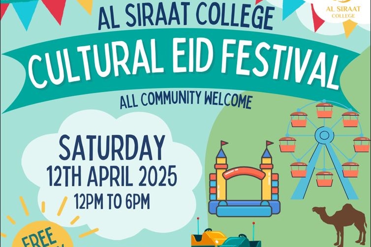 TOMORROW – 12 April: Cultural Eid Festival