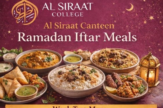 Order Your Ramadan Iftar Meal from our Canteen