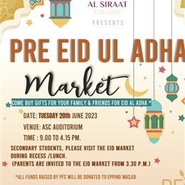 20 June: Pre-Eid Market