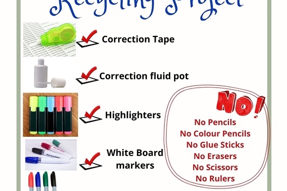 SRC Writing Instruments Recycling Project