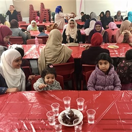 Great Turnout for Sisters Iftar