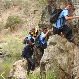 Year 9B Hiking Experience at Werribee Gorge