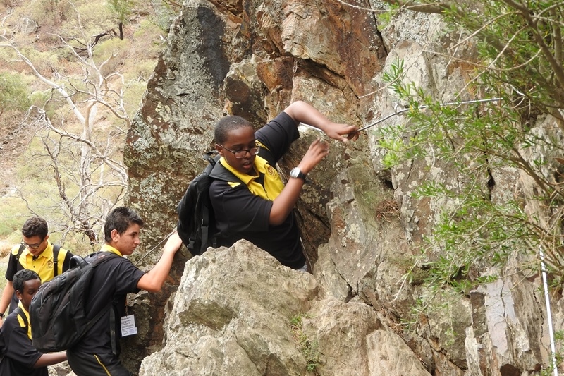 Year 9B Hiking Experience at Werribee Gorge