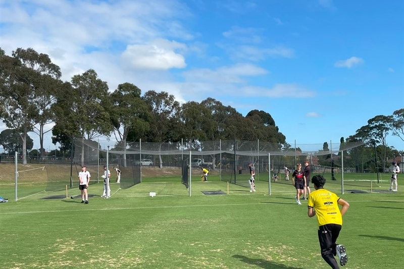 Interfaith Cricket Training Session at Xavier College