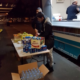 SRC Feeding the Homeless