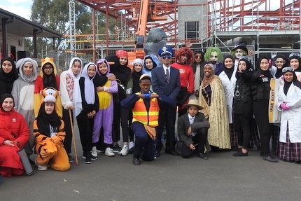 Secondary Book Character Parade Assembly