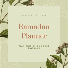 Ramadan Planner for Kids
