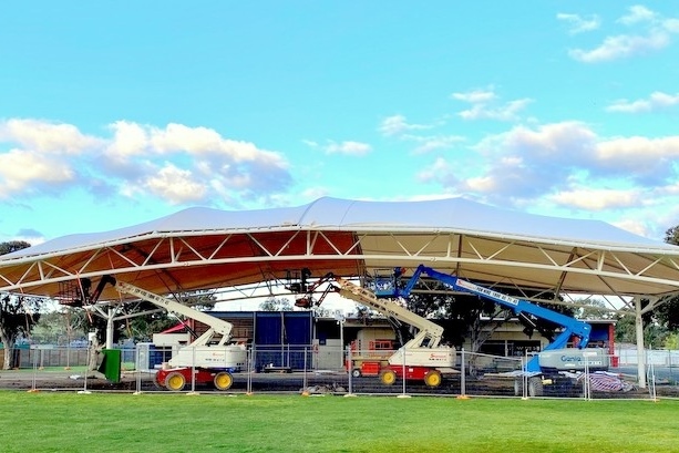 Site Update: Multi-purpose Sports & Outdoor Learning Canopy