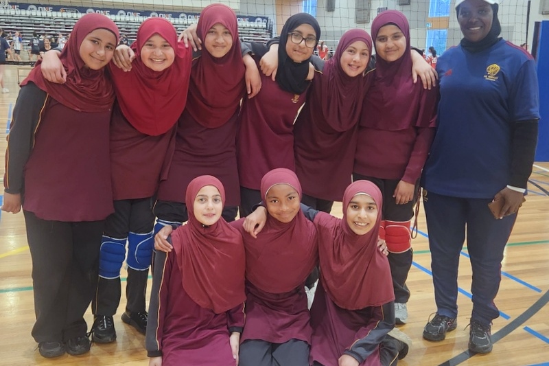 Year 6 Girls Volleyball Team Shines at Regional Competition