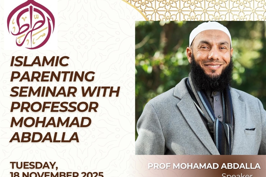 18 Nov: Islamic Parenting Seminar with Prof Mohamad Abdalla