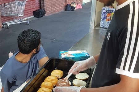 Year 12 Boys Feed the Homeless