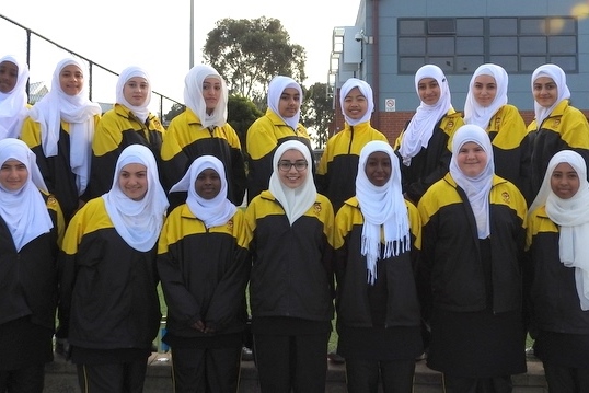 Senior Girls Hockey Match against St. Monica’s College