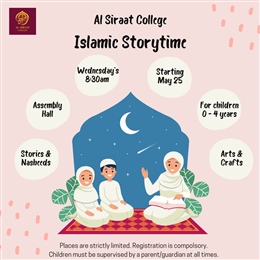 Islamic Storytime is returning