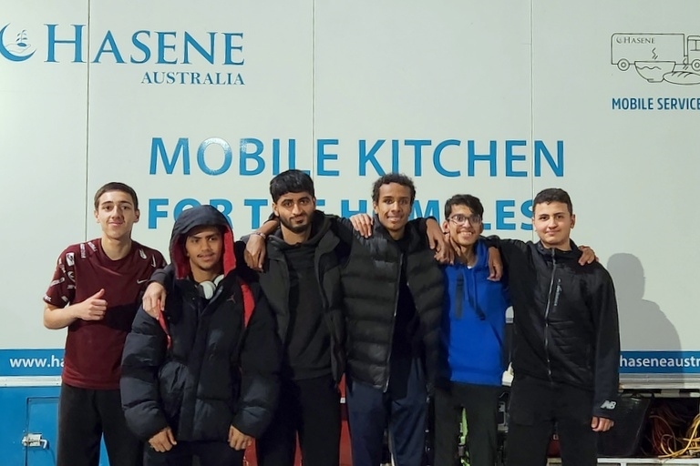 Senior Boys Lead Homeless Outreach