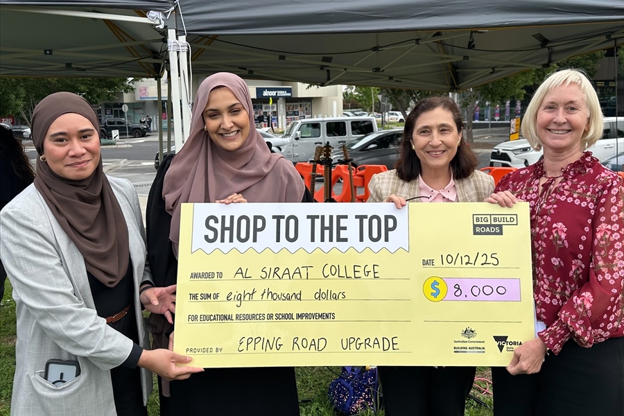 Al Siraat Wins $8,000 in “Shop to the Top “Challenge