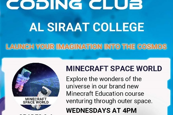 Enrol now for our After School Minecraft Coding Club