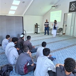 Year 11 & 12 workshop with Dr Mahmoud Hussain