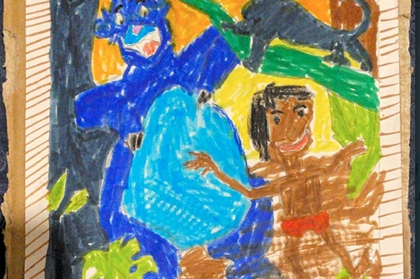 Book Week “Old Worlds”: Year 4 Book Cover Designs