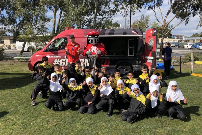 Melbourne Renegades Visit ASC