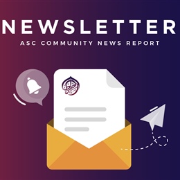 Fortnightly ASC Community News Report (Episode 2)