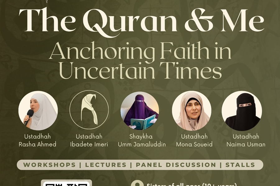 3 Oct: The Qur’an and Me Sisters Conference