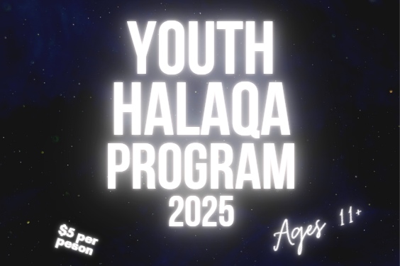 14 & 21 Nov: Youth Halaqa Program is Back