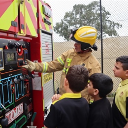 Year 3 Arabic: Firefighters' visit