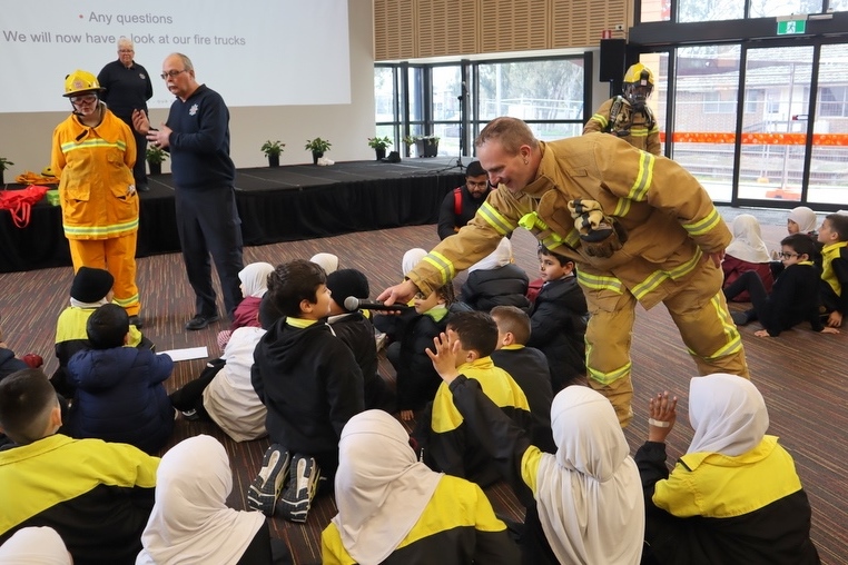 Year 3 Arabic: Firefighters’ visit