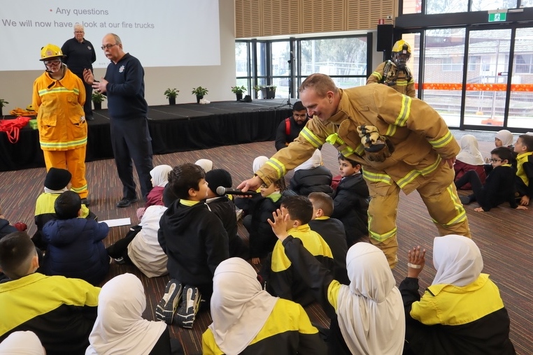 Year 3 Arabic: Firefighters' visit