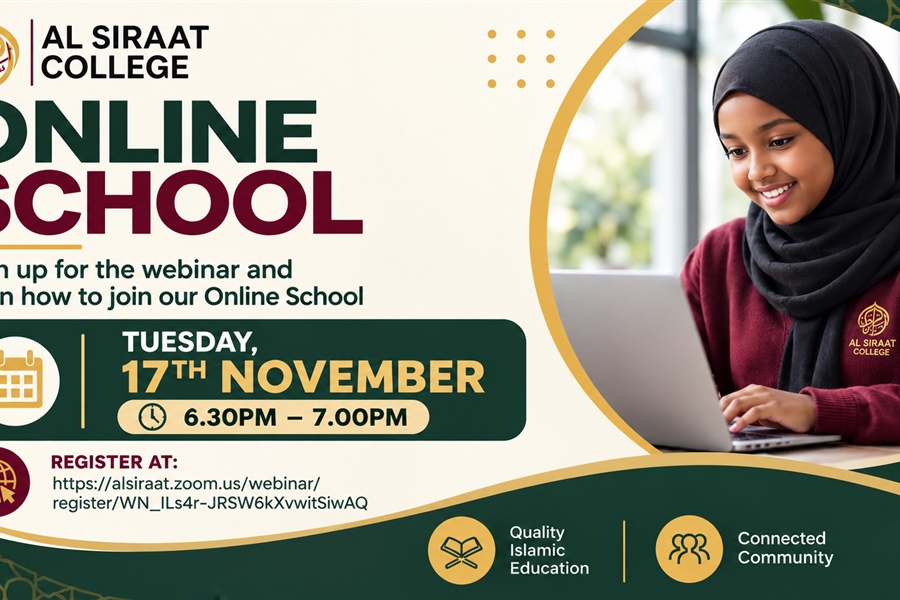 17 Nov: ASC Online School Parent Webinar
