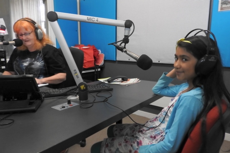 Junior School Student Live on Radio