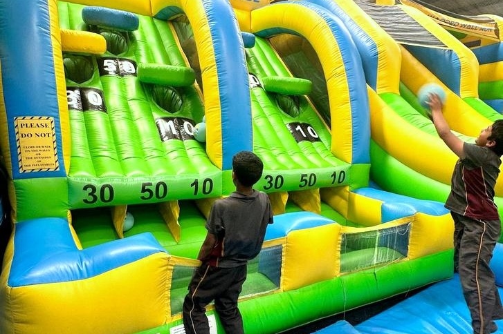 Inflatable World Reward for Top Achievers
