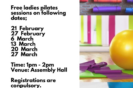 Ladies Pilates Fridays 2020