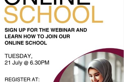 21 July: ASC Online School Parent Webinar