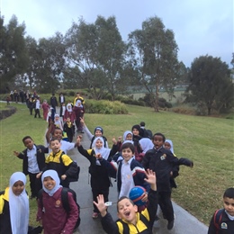 National Walk to School Day on Friday, 18 May