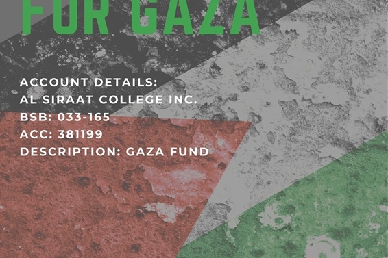 Fundraising for Gaza