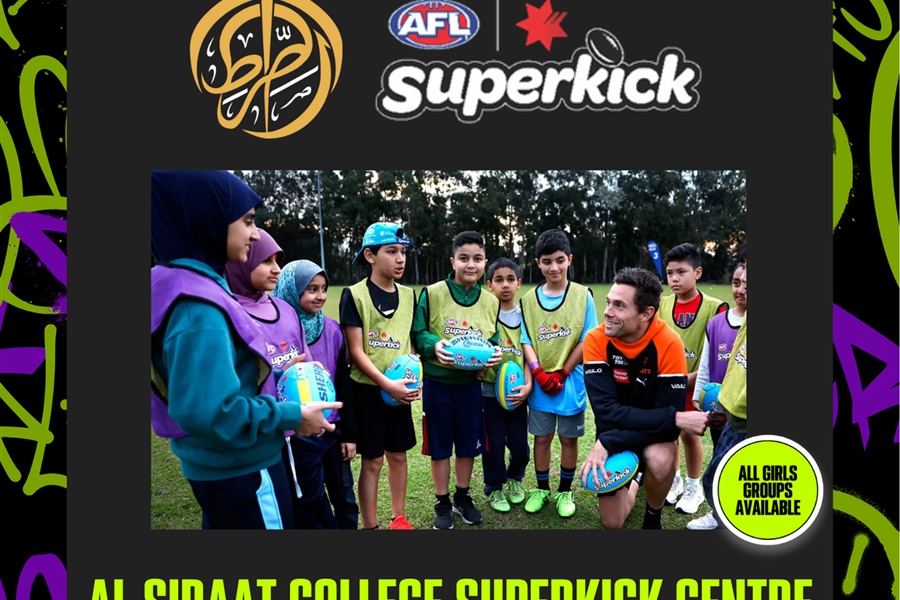NEW: FIRST TIME Al Siraat AFL Superkick Centre