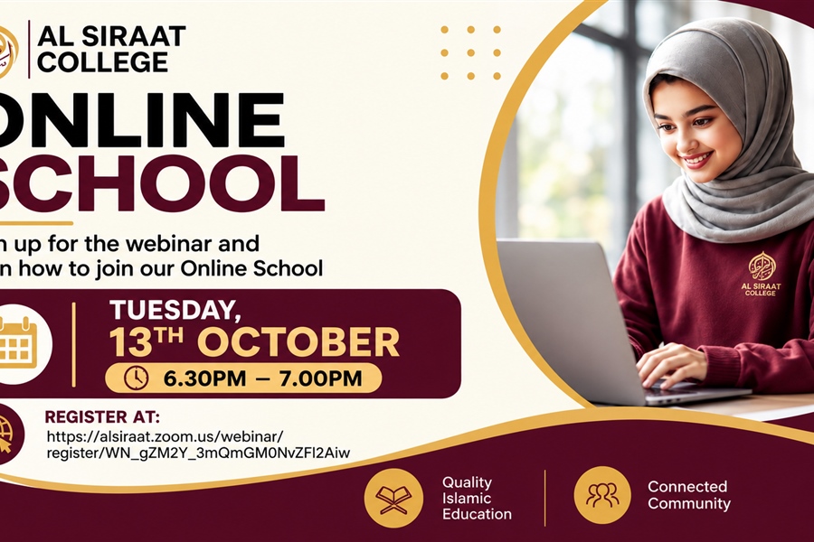 13 Oct: ASC Online School Parent Webinar