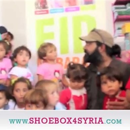Shoebox4Syria: Video of Gift Box Distribution to Syrian Children