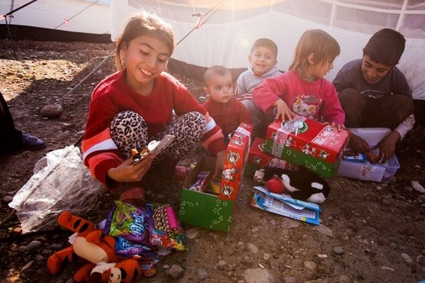 Shoebox4Syria: Video of Gift Box Distribution to Syrian Children