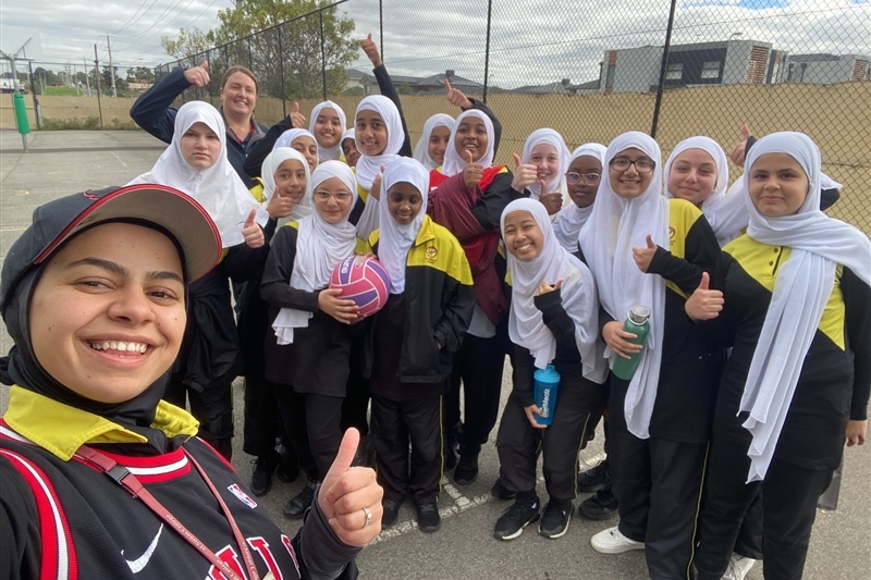 Year 5 and 6 Girls: SSV Netball