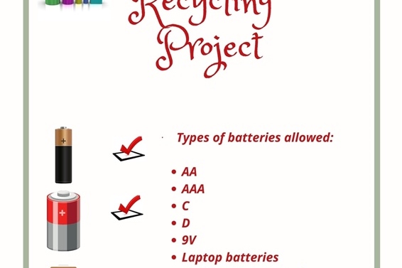 Reminder: SRC Recycling Batteries Project