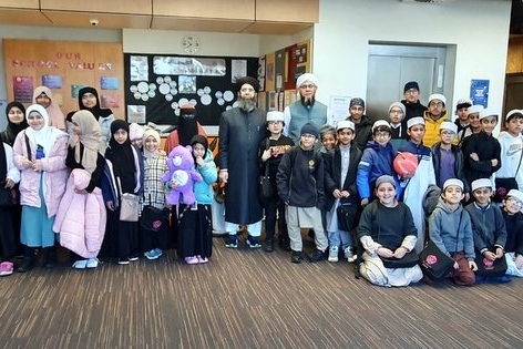 Ilm and Hifz Students: Visit of Shaykh Mufti Tauqeer