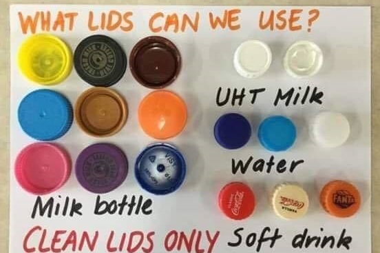 Reminder: Lids 4 Kids – Recycling Bottle Lids Project